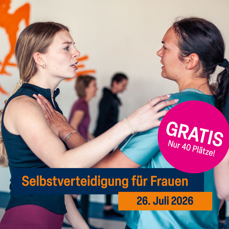 Selbstverteidigung für Frauen