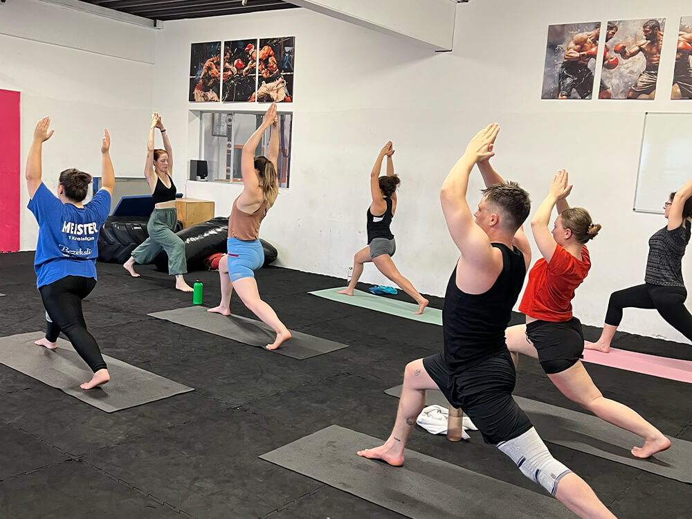 Yoga Workshop im La Courage